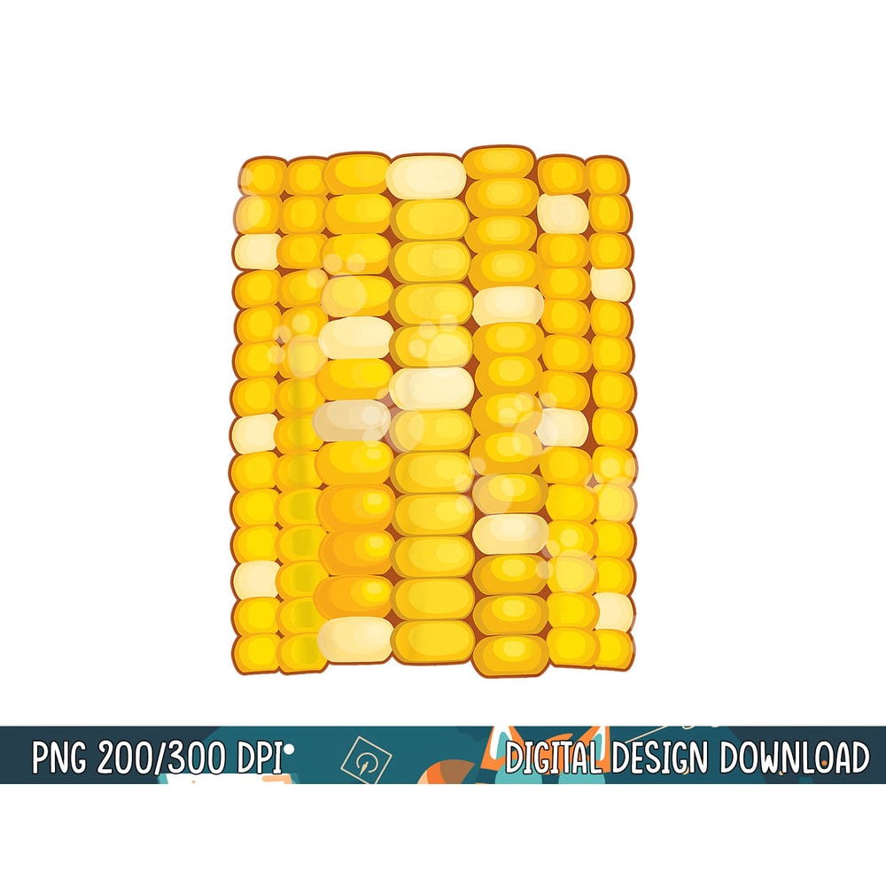 Corn Costume Halloween Shirt Cool Food Dress-Up Gift png, sublimation copy.jpg