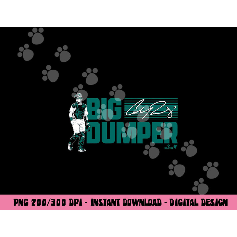 Cal Raleigh - Big Dumper - Seattle Baseball png, sublimation copy.jpg