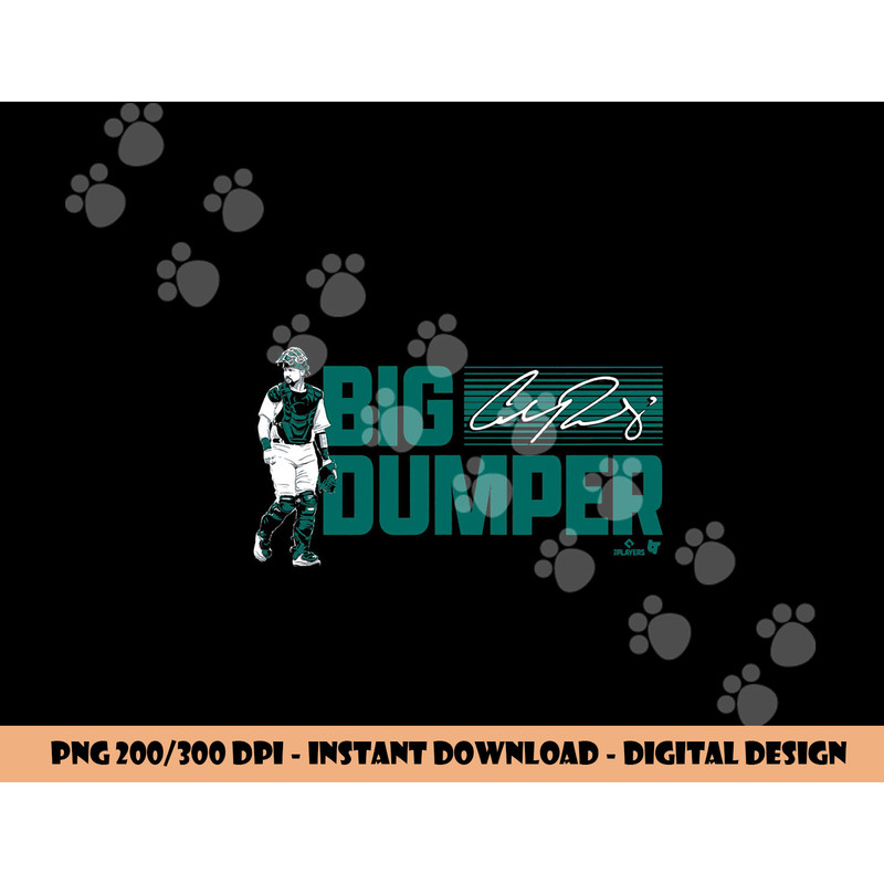 Cal Raleigh - Big Dumper - Seattle Baseball png, sublimation copy.jpg