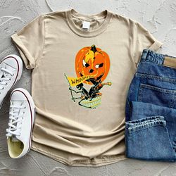 Halloween Pumpkin Shirt, Halloween Skeleton Shirt, Horror Shirt, Halloween Costume, Funny Halloween Gift, Halloween Part