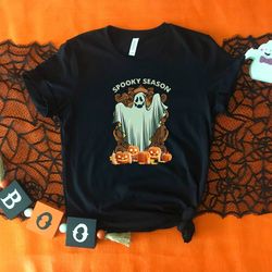 spooky season shirt, halloween family shirt, halloween party shirt, halloween t-shirt, halloween matching shirt, hallowe
