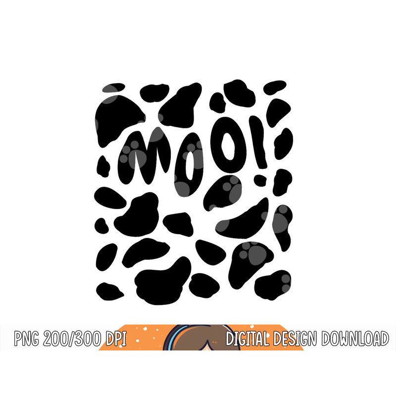 Cow Costume Funny & Cute Calf Halloween png, sublimation copy.jpg