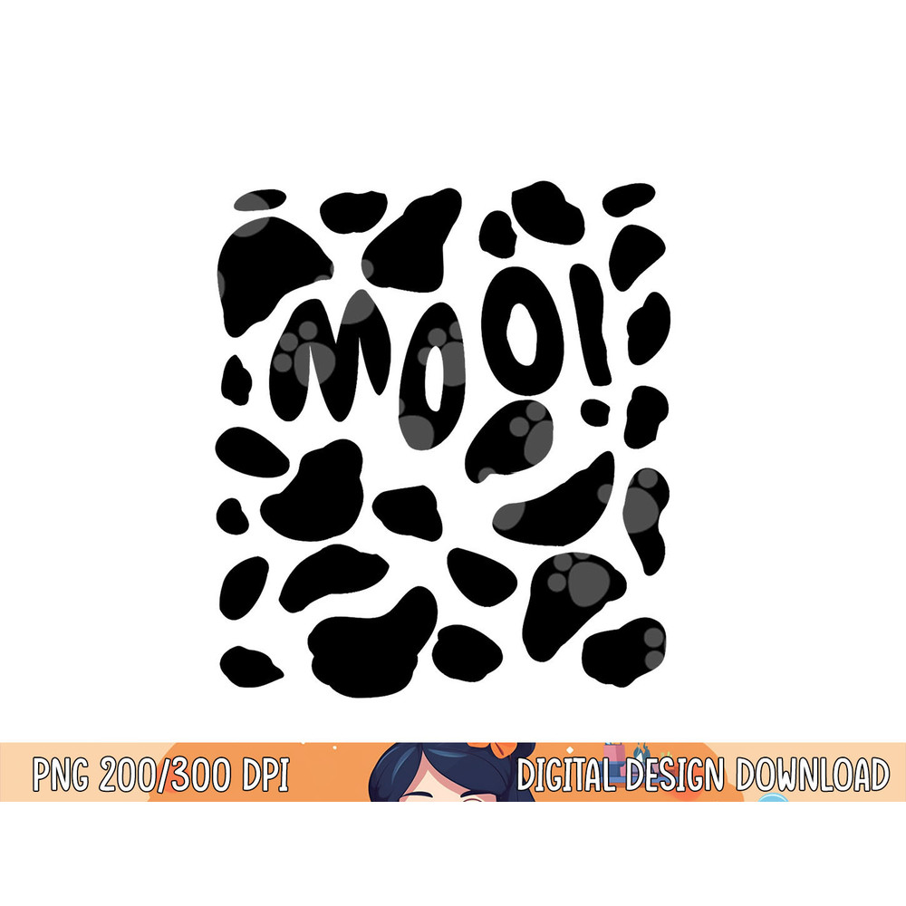 Cow Costume Funny & Cute Calf Halloween png, sublimation copy.jpg