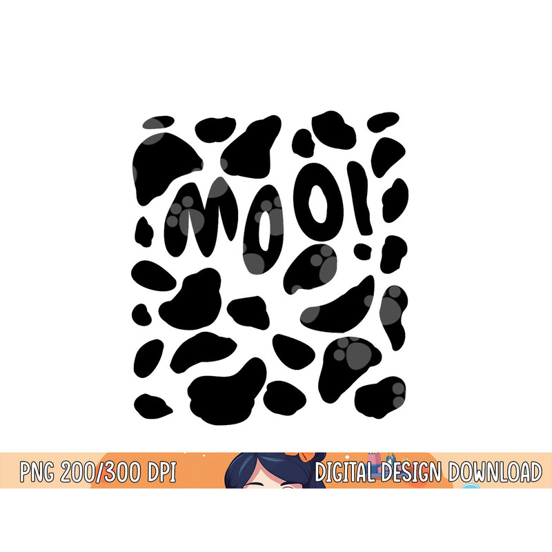 Cow Costume Funny & Cute Calf Halloween png, sublimation copy.jpg