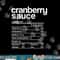 Cranberry Sauce Nutrition Funny Thanksgiving Christmas food png,sublimation copy.jpg