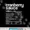 Cranberry Sauce Nutrition Funny Thanksgiving Christmas food png,sublimation copy.jpg