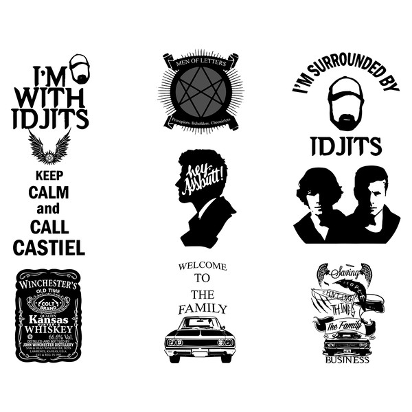 Supernatural Svg, Supernatural Png, Winchester Svg, Castiel | Inspire Uplift supernatural-svg-supernatural-png-winchester-svg-castiel-inspire-uplift