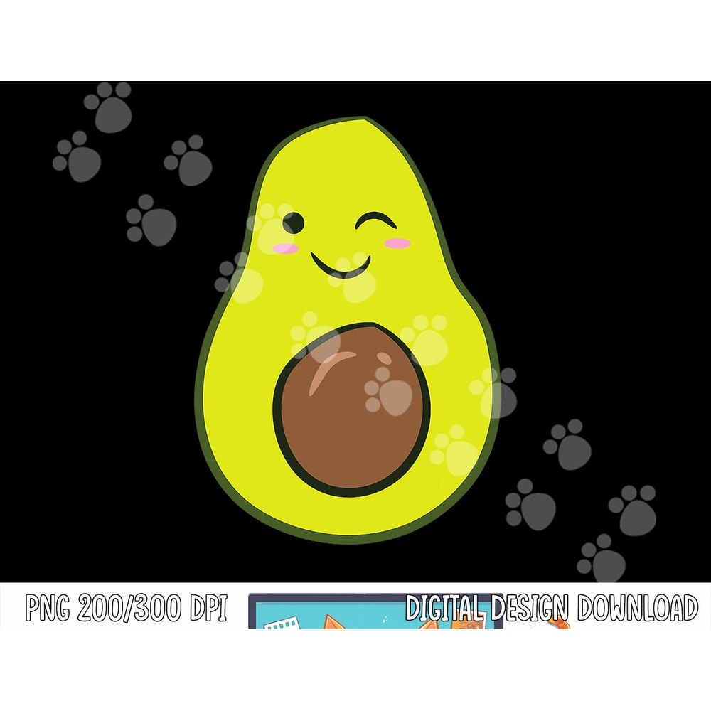 Cute Avocado Funny Avocado png, sublimation copy.jpg