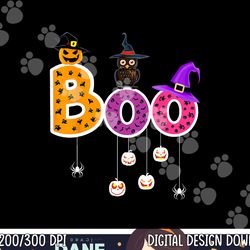 boo halloween costume spiders, ghosts, pumkin & witch hat png,sublimation copy