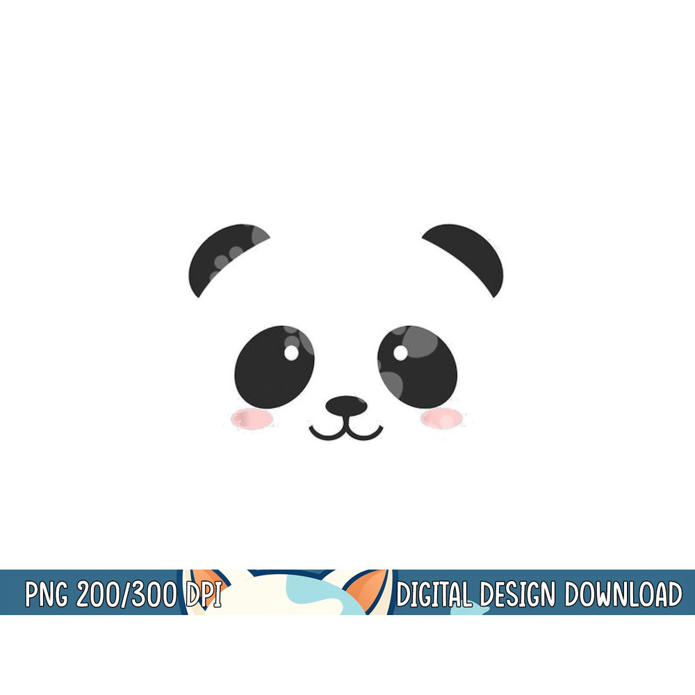 Cute Halloween Panda Bear Face png, sublimation Costume Kids Gift png, sublimation copy.jpg