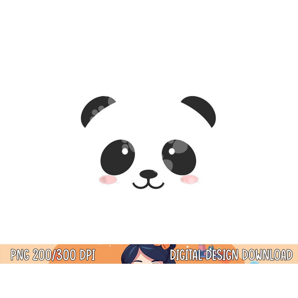 Cute Halloween Panda Bear Face png, sublimation Costume Kids Gift png, sublimation copy.jpg
