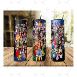 anime heroes tumbler design png, cartoon png, anime heroes tumbler, anime tumbler, one piece tumbler, anime tumbler desi