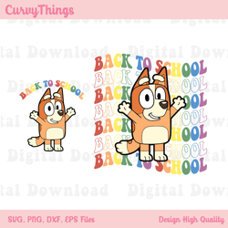 bingo back to school png, bingo happy first day of school png, bingo school png