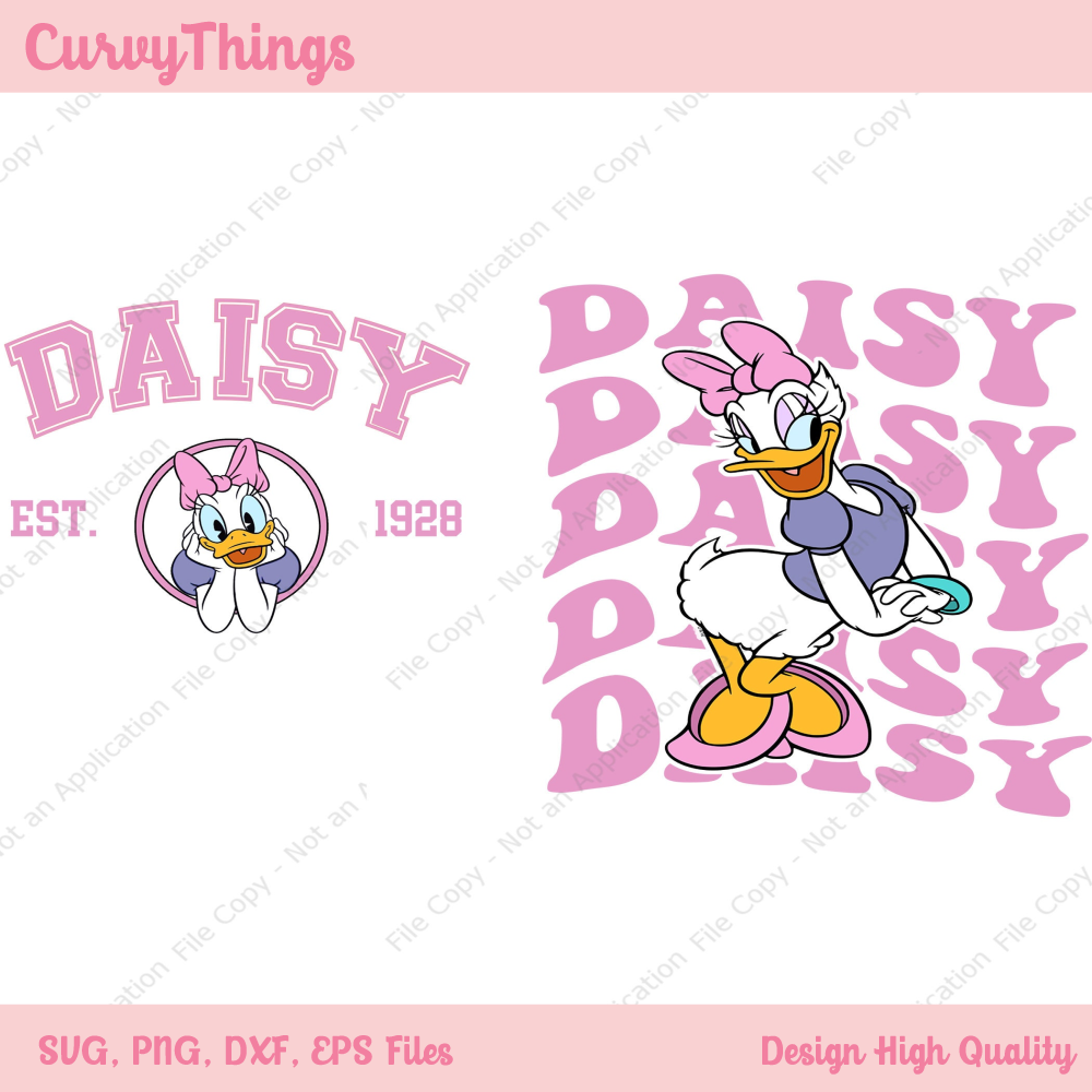 Daisy Dis ney Png, Mickey and Friends Png, Dis ney Family Png, Digital Download Png - 1.jpg