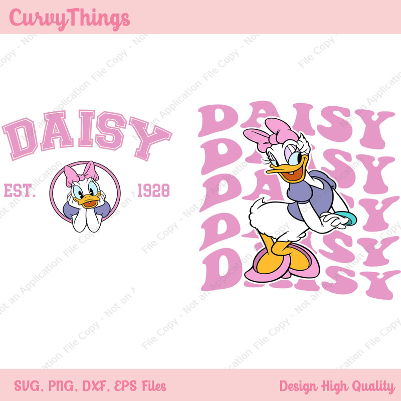 Daisy Dis ney Png, Mickey and Friends Png, Dis ney Family Png, Digital Download Png - 1.jpg