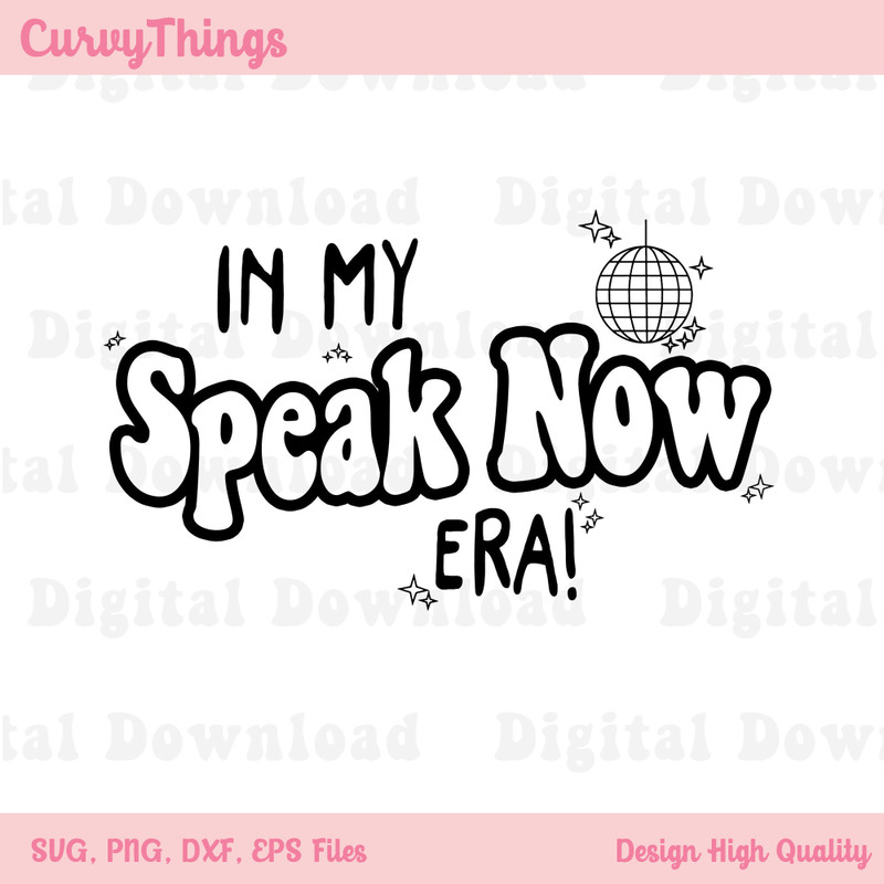 Swiftie Speak Now Png, Taylor's Version Png, Eras Tour Digital Download - 1.jpg