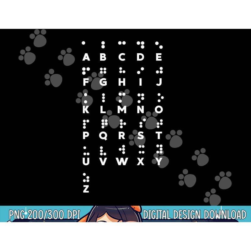 Braille Alphabet png, sublimation, Blind Awareness, Teacher Gifts copy.jpg
