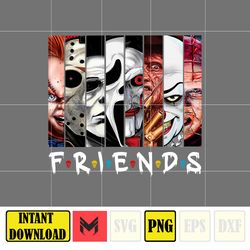 horror movies characters png, halloween sublimation designs png, horror movies (1)