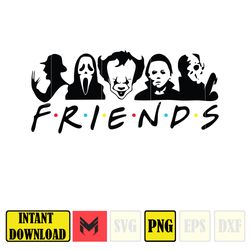 horror movies characters png, halloween sublimation designs png, horror movies (10)