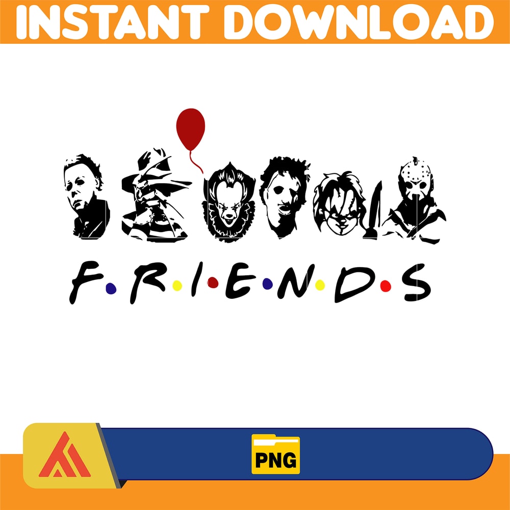 Horror Movies Characters PNG, Halloween Sublimation Designs Png, Horror Movies Png (12).jpg