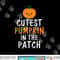 Cutest Pumpkin In The Patch - Fun Halloween Gift png, sublimation copy.jpg