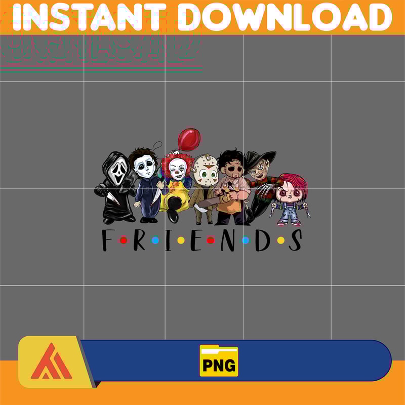Horror Movies Characters PNG, Halloween Sublimation Designs Png, Horror Movies Png (15).jpg