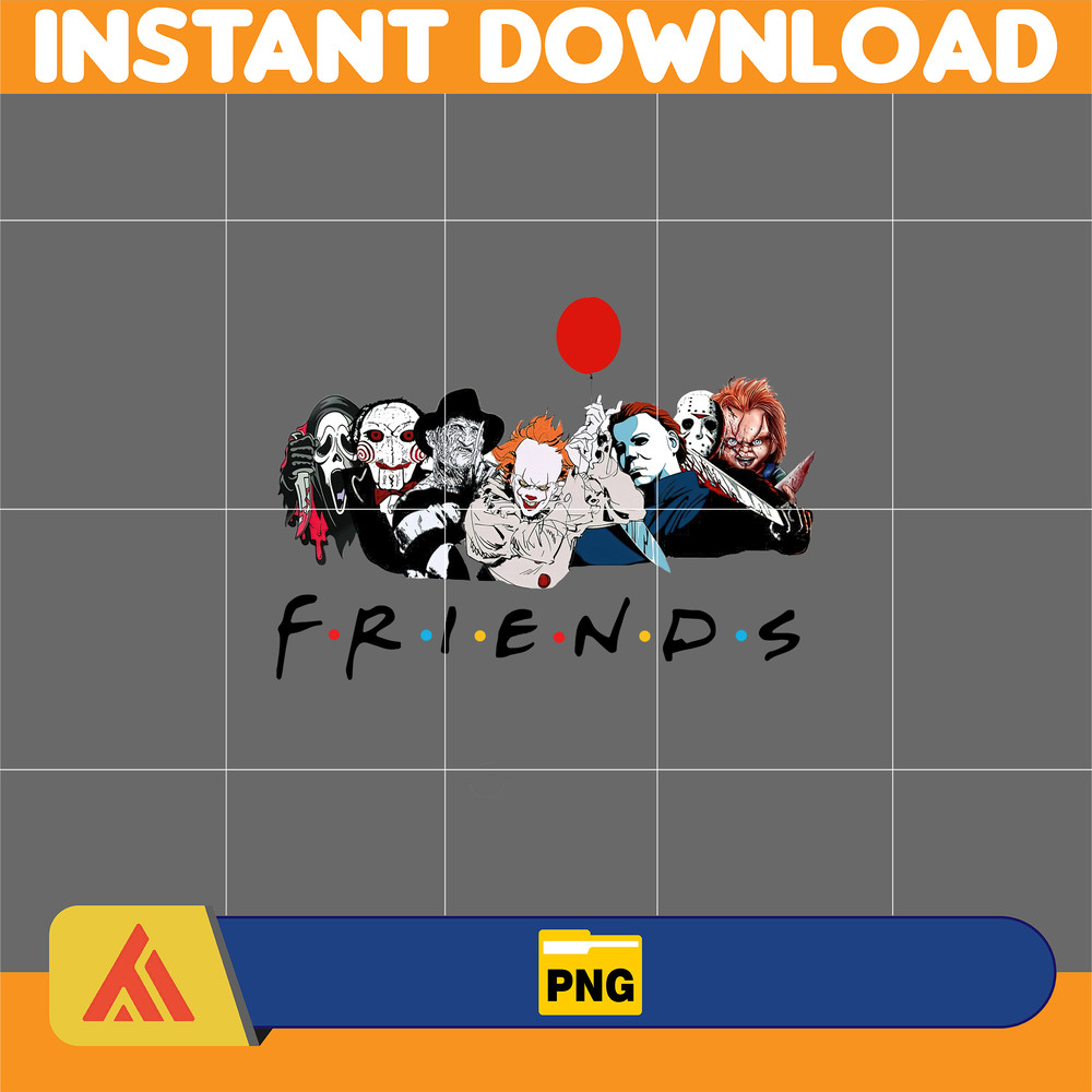 Horror Movies Characters PNG, Halloween Sublimation Designs Png, Horror Movies Png (21).jpg