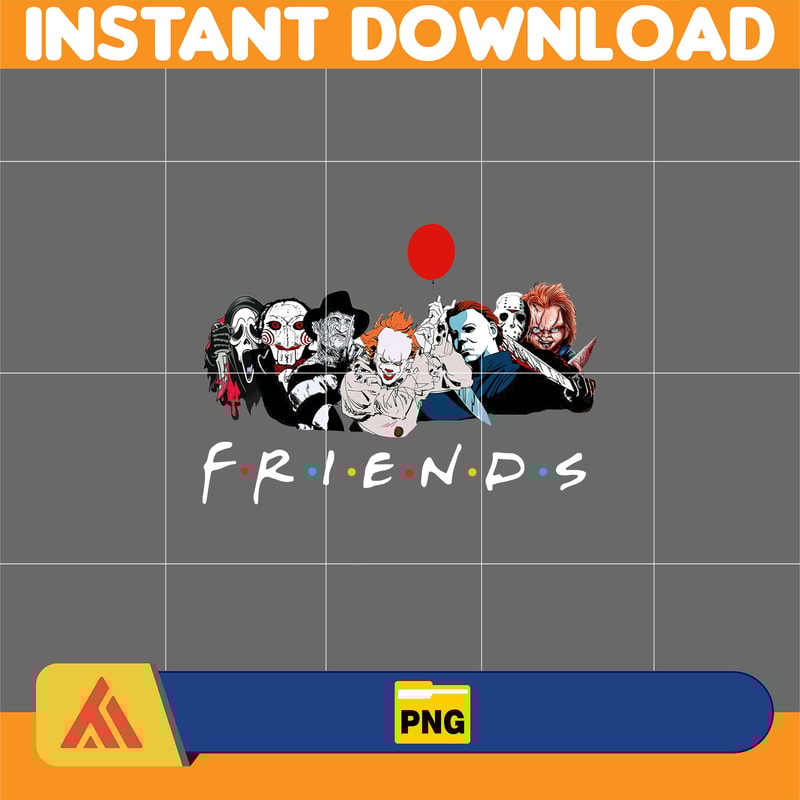 Horror Movies Characters PNG, Halloween Sublimation Designs Png, Horror Movies Png (22).jpg