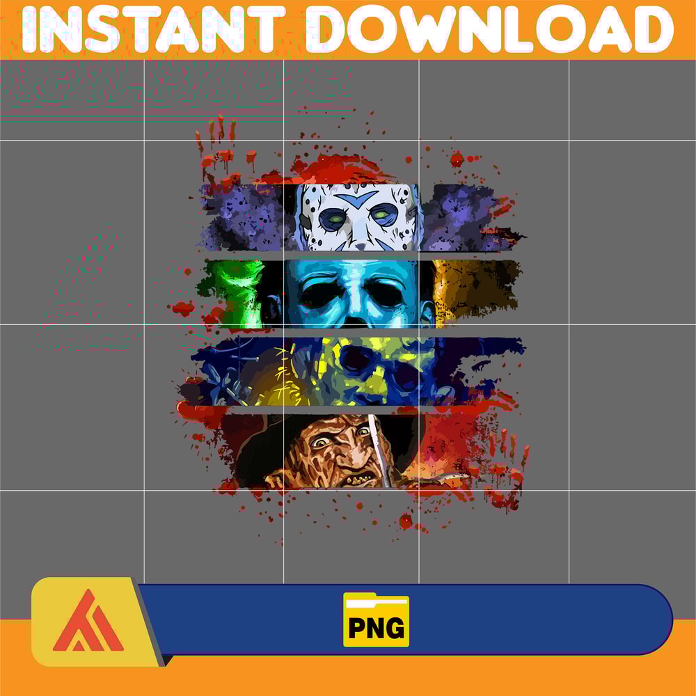 Horror Movies Characters PNG, Halloween Sublimation Designs Png, Horror Movies Png (32).jpg
