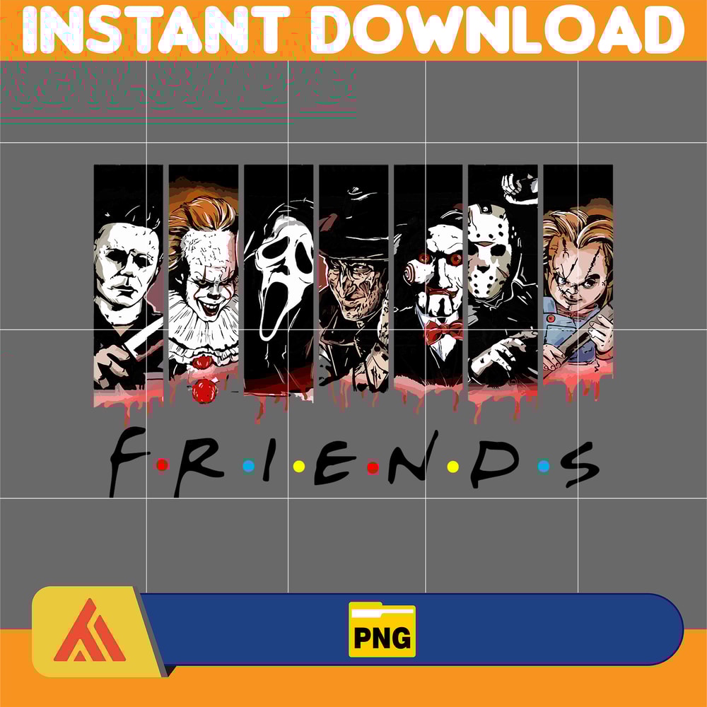 Horror Movies Characters PNG, Halloween Sublimation Designs Png, Horror Movies Png (37).jpg