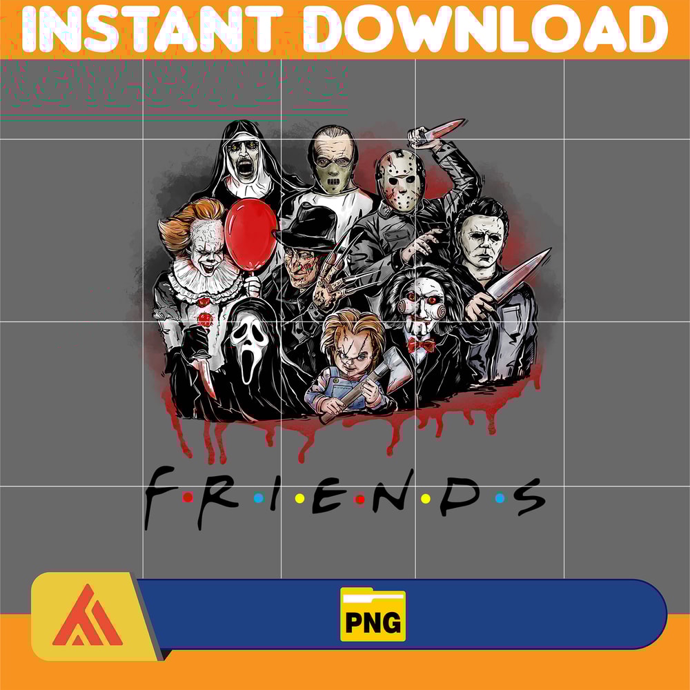Horror Movies Characters PNG, Halloween Sublimation Designs Png, Horror Movies Png (39).jpg