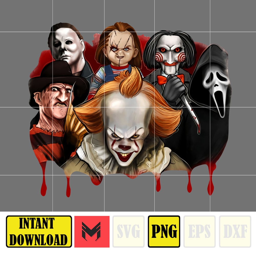 Horror Movies Characters PNG, Halloween Sublimation Designs Png, Horror Movies (43).jpg