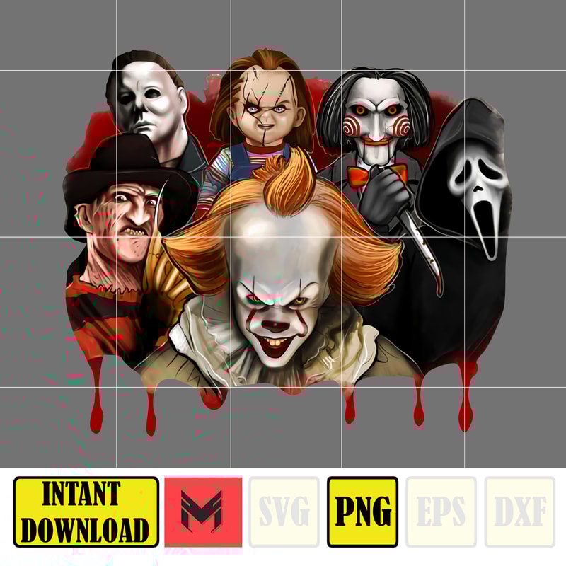 Horror Movies Characters PNG, Halloween Sublimation Designs Png, Horror Movies (43).jpg