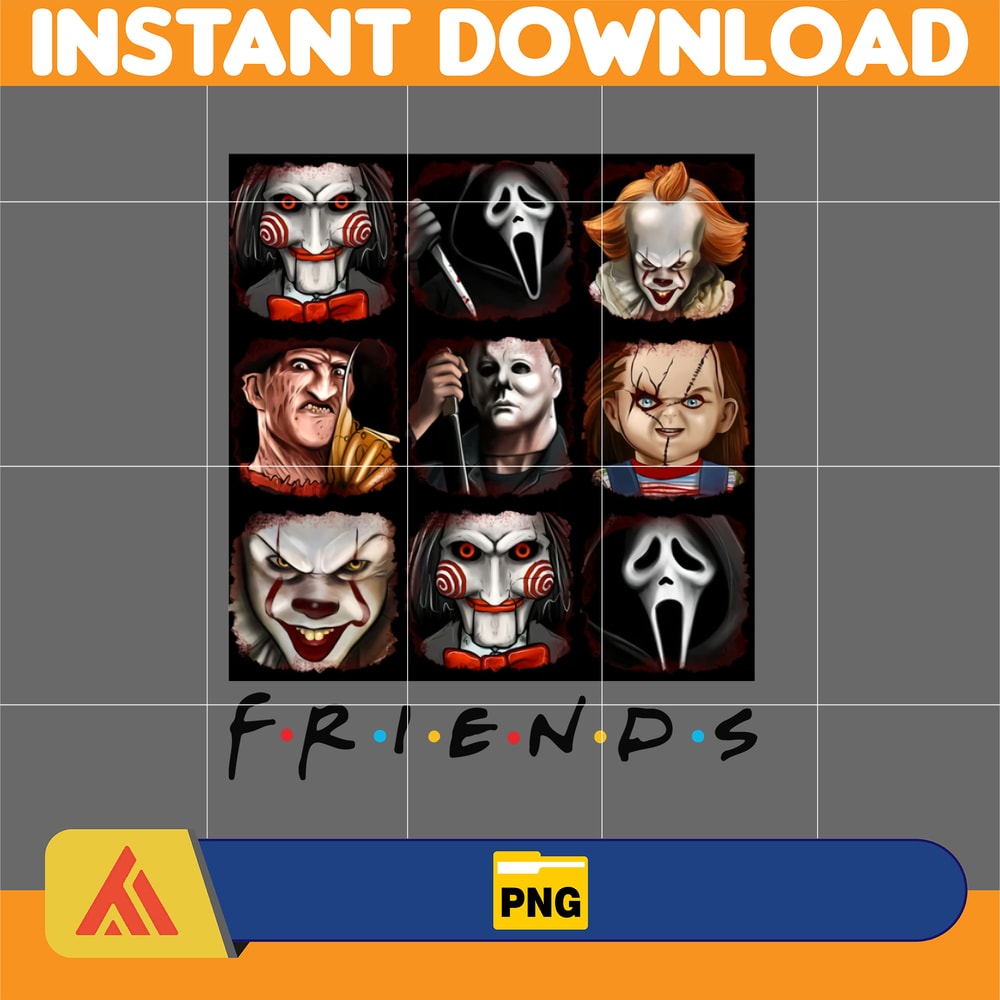 Horror Movies Characters PNG, Halloween Sublimation Designs Png, Horror Movies Png (45).jpg