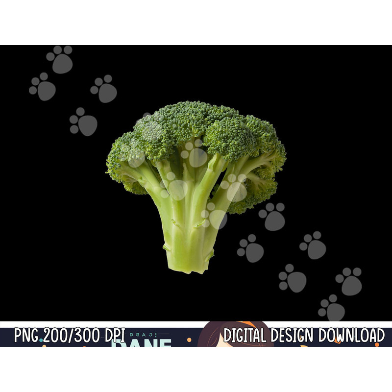 Broccoli Piece Thick Green Stalk Halloween Costume png,sublimation copy.jpg