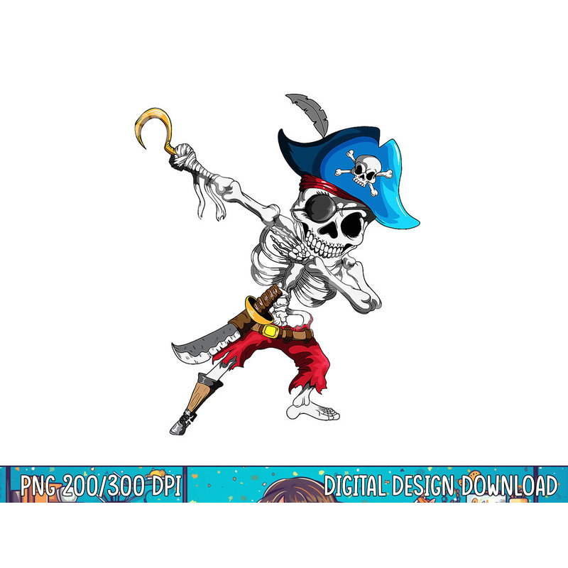 Dabbing Pirates Skeleton Eye Flap Pirate Ship Halloween png, sublimation copy.jpg