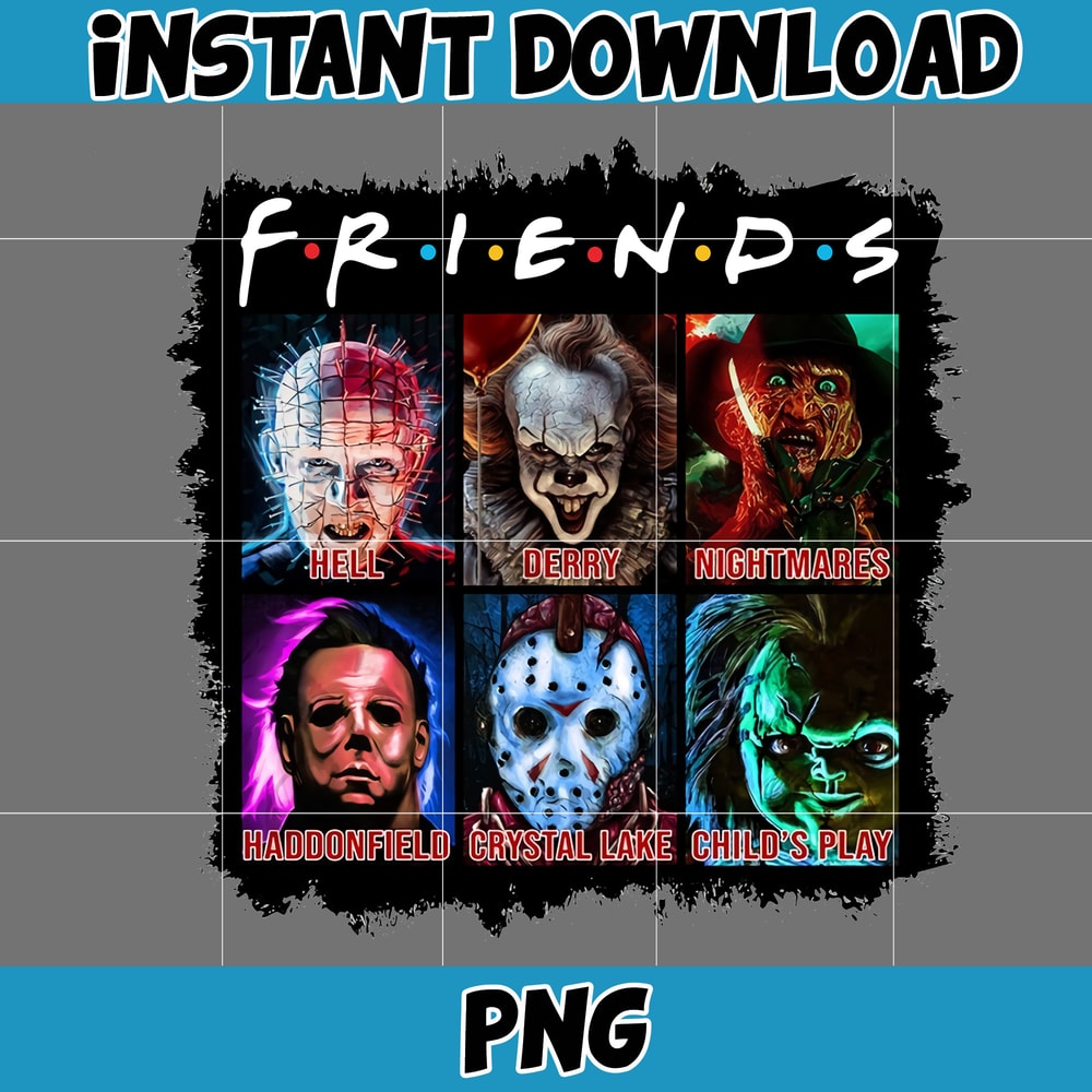 Horror Movies Characters PNG, Halloween Sublimation Designs Png, Horror Movies Png (54).jpg