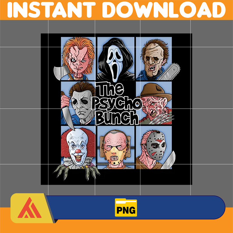Horror Movies Characters PNG, Halloween Sublimation Designs Png, Horror Movies Png (55).jpg
