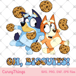bluey oh biscuits png, bluey and bingo png, bluey birthday f