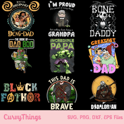 dad bod png, bone daddy png, papa hulk png, dadalorian png,