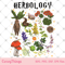 Herbology Png, Magic Wizard Plants Png, Witchcraft School Png, Botanical Herbology bookish book worm nerd Png - 1.jpg