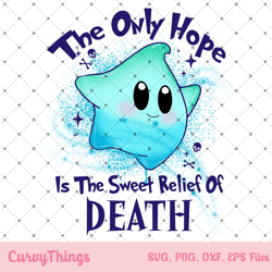 luma star the only hope is the sweet relief of death png, su
