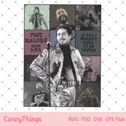 malone 2023 tour austin richard post fan png, rapper post co