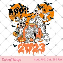 mickey and friends halloween png, mickey boo spooky season p