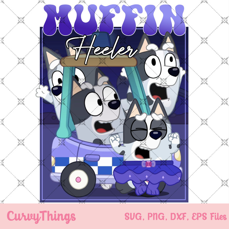 Muffin Heeler Png, Muffin Vintage Png, Muffin Cousin Png, Muffin Heeler Png, Bluey Muffin,Bluey Bingo Png - 1.jpg