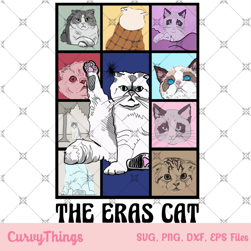 The Eras Cat Png, Albums Cat Version Png, Cat Eras Tour Png, Karma is a Cat Png,Eras Tour Taylor Png - 1.jpg