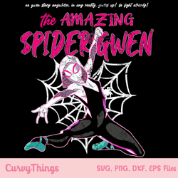 vintage the amazing gwen stacy png, gwen stacy across the sp