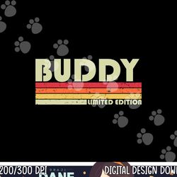 buddy gift name personalized funny retro vintage birthday png, sublimation copy