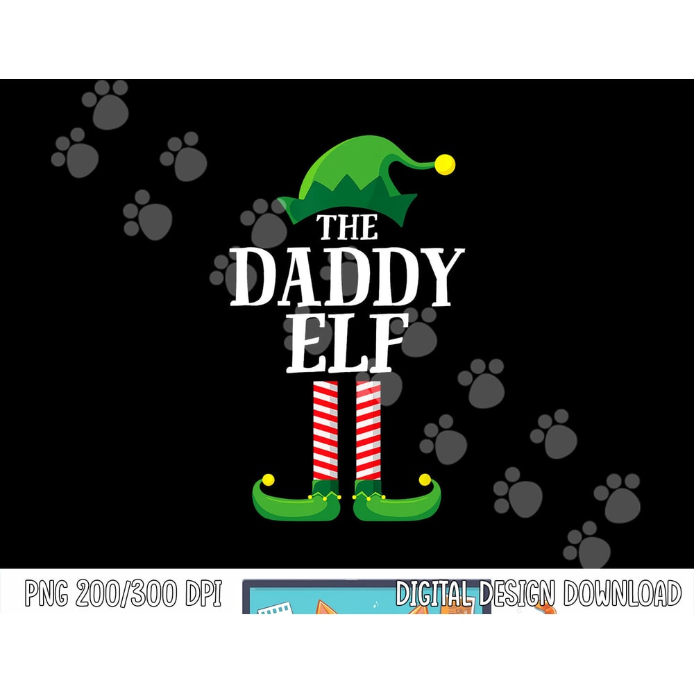 Daddy Elf Matching Family Group Christmas Party png,sublimation copy.jpg