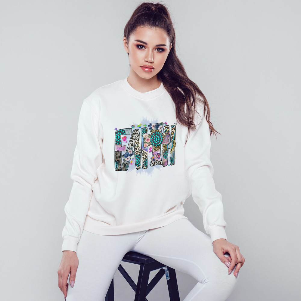 Faith Png Sublimation Design, Faith Gemstone Cross, Leopard, Cowhide, Roses Png, Floral Cross Png, inspirational Quotes, Motivational Quotes - 2.jpg